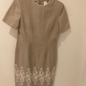 Leslie Fay Embroidered Dress